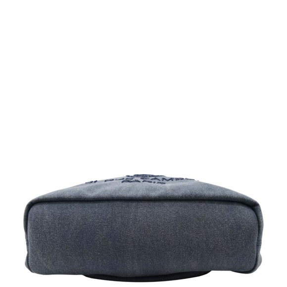 CHANEL  Deauville Large Denim Backpack Blue main image 6